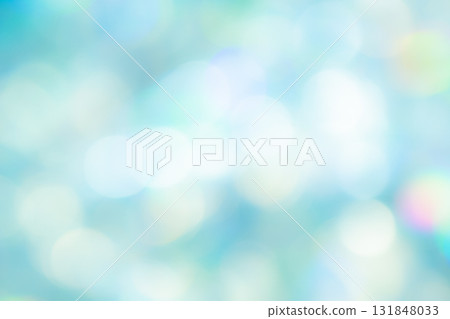 Bright green bokeh background material 131848033
