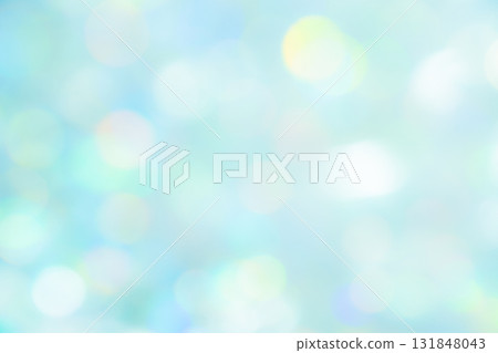 Bright green bokeh background material 131848043