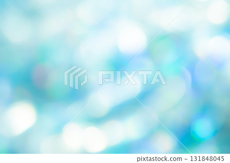 Bright green bokeh background material 131848045