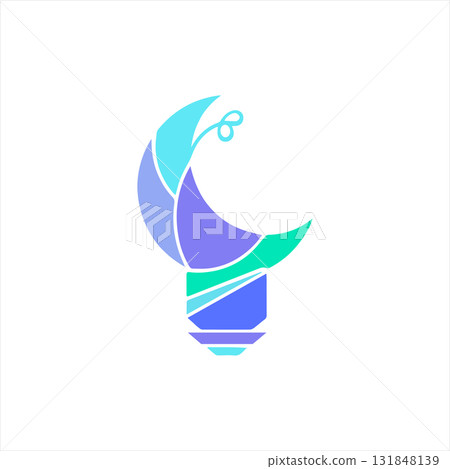 Creative light bulb logo design isolated on white background, idea and innovation concept vector design Creative light bulb logo design isolated on white background, idea and innovation concept vector design 131848139