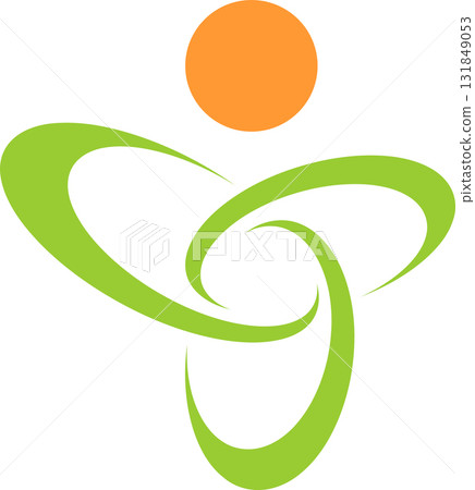 person in motion, human, fitness, sport, physiotherapy, logo person in motion, human, fitness, sport, physiotherapy, logo 131849053