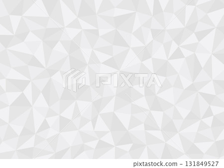 Illustration of a faintly glowing white polygon pattern 131849527