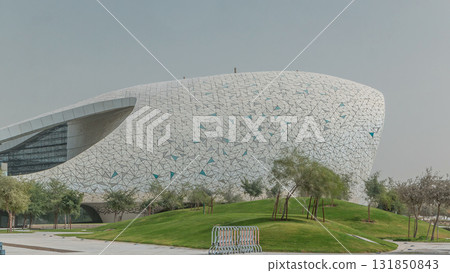View of the Education City Complex timelapse launched by the Qatar Foundation in Doha. View of the Education City Complex timelapse launched by the Qatar Foundation in Doha. 131850843