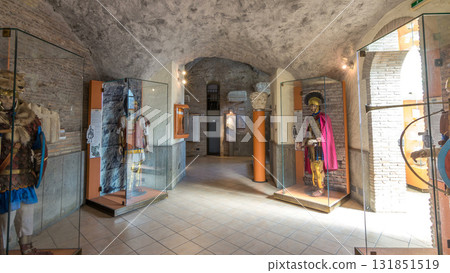 Museo Di Villa Ferrajoli in beautiful town of Albano Laziale timelapse hyperlapse, Italy Museo Di Villa Ferrajoli in beautiful town of Albano Laziale timelapse hyperlapse, Italy 131851519