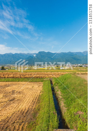 稻田架與有明山[北安曇郡池田町] 131851758