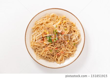 豬肉蝦仁炒米粉 豬肉蝦仁炒米粉 131851915