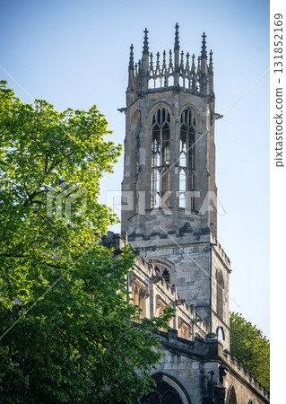 Parish of All Saints Bell Tower in York during Golden Hour Parish of All Saints Bell Tower in York during Golden Hour 131852169