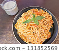 Tomato Basil Spaghetti 131852569