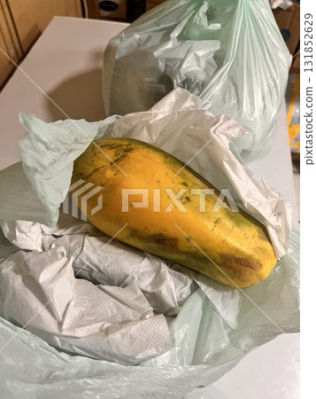Ripening papaya Ripening papaya 131852629