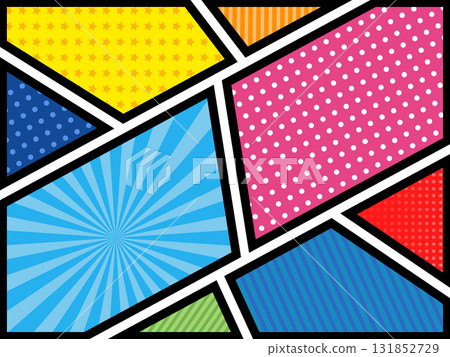 Frame layout (pop geometric background) Frame layout (pop geometric background) 131852729