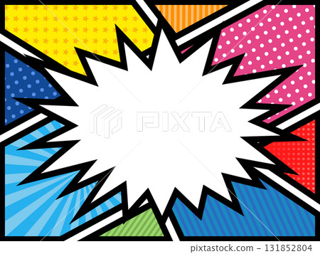 框架佈局（流行幾何背景） 131852804