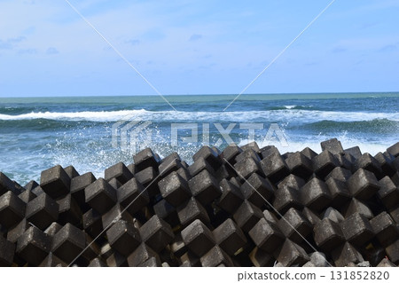 沿海消浪塊 131852820