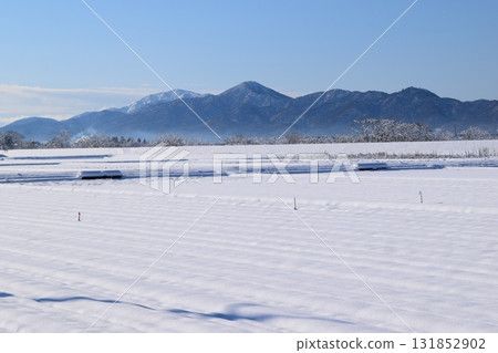 Snowy scenery in the Tohoku region Shonai, Yamagata Prefecture Snowy scenery in the Tohoku region Shonai, Yamagata Prefecture 131852902