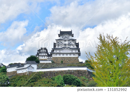 在藍天的姬路城堡 131852992