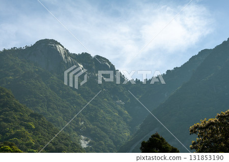 朝陽照耀下的洛磯山脈-世界自然遺產屋久島(春) 朝陽照耀下的洛磯山脈-世界自然遺產屋久島(春) 131853190
