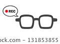 Glasses-type camera 131853855