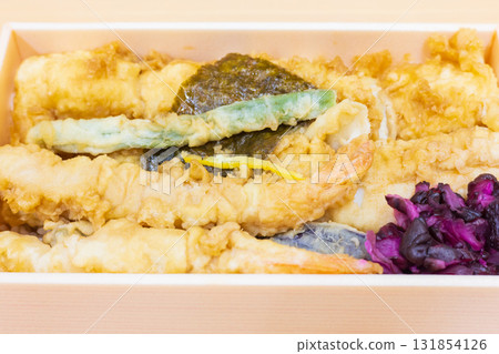 Delicious Tempura Bento (Tenju Bento) Delicious Tempura Bento (Tenju Bento) 131854126