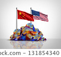China USA Rare earth concept 131854340