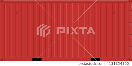 紅色貨櫃 131854500