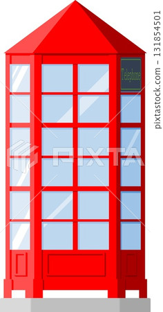 紅色電話亭 131854501