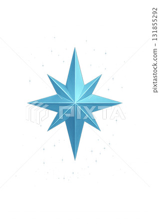 夜空中漂浮的璀璨水晶星 131855292