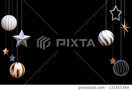 3D素材_聖誕飾品 3D素材_聖誕飾品 131855369