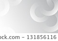 Abstract gray geometric shape design elements on white background, minimal style. Vector illustration 131856116