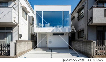 Two-story wooden small house 131856527
