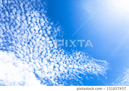 藍天白雲的簡單風景 藍天白雲的簡單風景 131857437