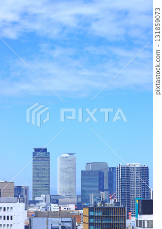 Scenery of skyscrapers in front of Nagoya Station, Nagoya City, Aichi Prefecture 131859073
