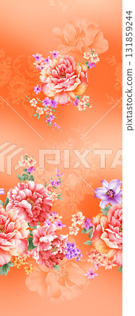 Assorted Handpainted Floral Cartoon And Nature Patterned Decorative Paper Collection 131859244