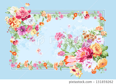 Assorted Handpainted Floral Cartoon And Nature Patterned Decorative Paper Collection 131859262