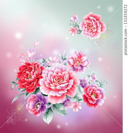 Assorted Handpainted Floral Cartoon And Nature Patterned Decorative Paper Collection Assorted Handpainted Floral Cartoon And Nature Patterned Decorative Paper Collection 131859272