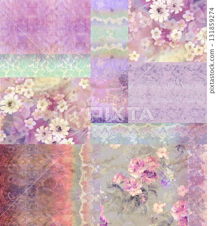 Assorted Handpainted Floral Cartoon And Nature Patterned Decorative Paper Collection 131859274