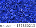 A carpet of blue roses spread all over the place 131860213