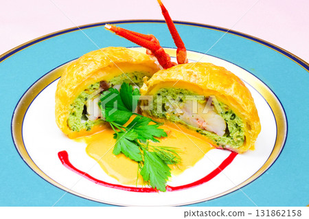 法國菜：龍蝦派 131862158