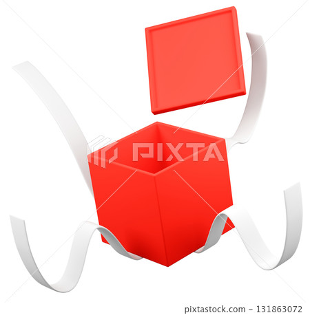 3D 插畫_禮物_紅色 3D 插畫_禮物_紅色 131863072
