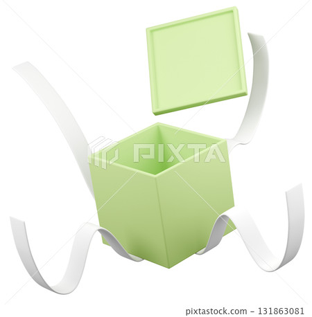 3D 插畫_呈現_黃綠色 131863081