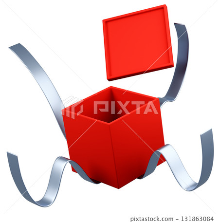 3D 插畫_禮物_紅色 131863084