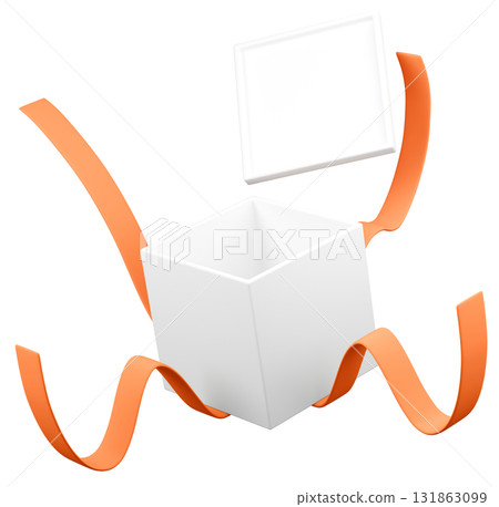3D 插圖_呈現_橙色 131863099