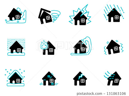 住房災難圖示集 131863106