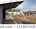 Ichinomoto Station, a hard-to-read station on the JR Sakurai Line that runs through the Nara Basin 131863168
