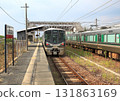 Ichinomoto Station, a hard-to-read station on the JR Sakurai Line that runs through the Nara Basin 131863169