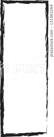 Geometric brush drawn shapes 131863264