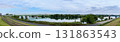江戶川和新葛飾橋全景 131863543