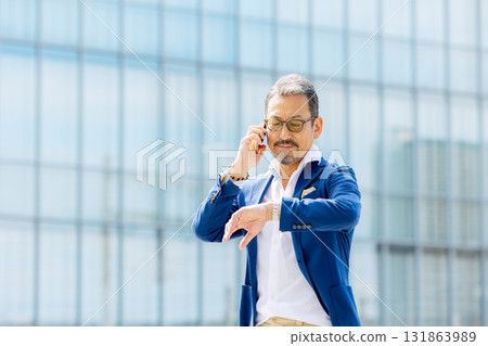 照片商人、商務、郊遊 131863989