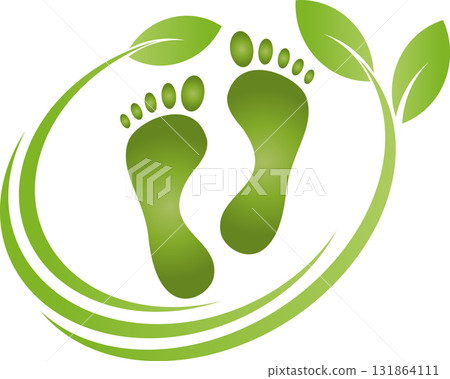Two feet, foot, foot care, foot massage, physiotherapy, logo, icon Two feet, foot, foot care, foot massage, physiotherapy, logo, icon 131864111