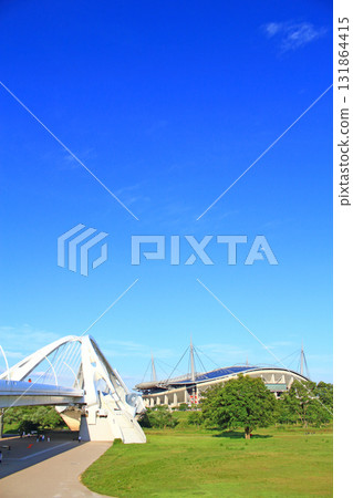 愛知縣豐田市的豐田大橋和豐田體育場 131864415
