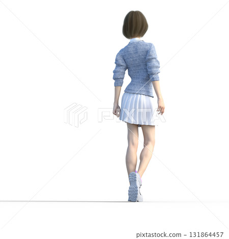 Young woman posing in knitted clothes Young woman posing in knitted clothes 131864457