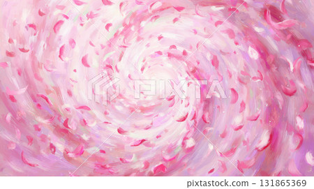 Cherry Blossom Galaxy Swirl in Fantasy Sky Cherry Blossom Galaxy Swirl in Fantasy Sky 131865369